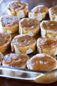 وصفة سويسرول الفراخ والجبنة بالصور