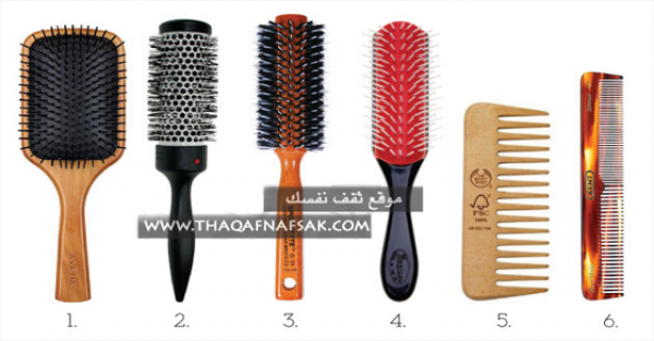 كيف تختارين مشط الشعر المناسب ؟