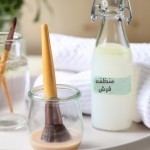 كيف تصنعي منظف فراشي المكياج الخاص بك في المنزل كيف تصنعي منظف فراشي المكياج الخاص بك في المنزل