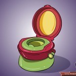 كيفية تدريب البنت على إستخدام القصرية (نونية الأطفال )