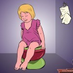 كيفية تدريب البنت على إستخدام القصرية (نونية الأطفال )