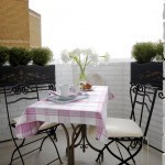 بالصور أروع تصاميم البالكونة الصغيرة