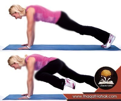 تمارين البطن لجعلها مسطحة بسهولة