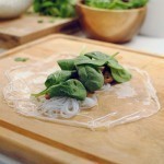 سبرنج رول الدجاج من غير تحمير وصفة صحية