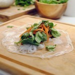 سبرنج رول الدجاج من غير تحمير وصفة صحية