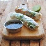 سبرنج رول الدجاج من غير تحمير وصفة صحية