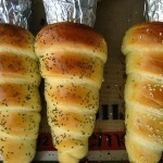 وصفة مخبوزات على شكل كونو بالصور بحشو السجق