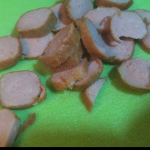 وصفة مخبوزات على شكل كونو بالصور بحشو السجق