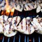 عمل أفخاذ الدجاج المشوية بالصور