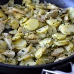 طريقة عمل تورتيلا البطاطس بالخرشوف صحية ولذيذة