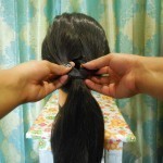 عمل تسريحة شعر ذيل السمكة المعكوسة بالصور عمل تسريحة شعر ذيل السمكة المعكوسة بالصور