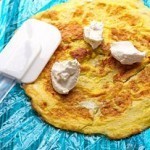 رول البيض بالبطاطس والجبن كريم