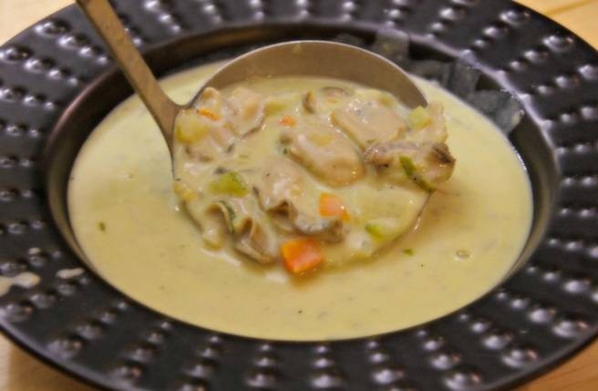 شوربة المحار الصحية بالصور شوربة المحار الصحية بالصور