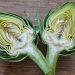 طريقة عمل البيض المخبوز في الخرشوف بالصور طريقة عمل البيض المخبوز في الخرشوف بالصور