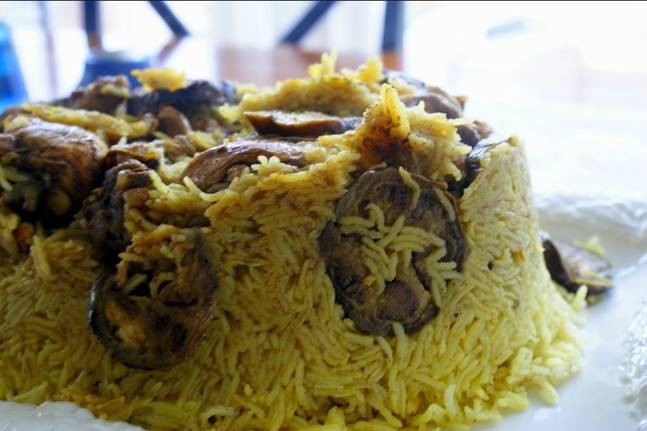 بالصور مقلوبة الباذنجان الشهية بالصور مقلوبة الباذنجان الشهية
