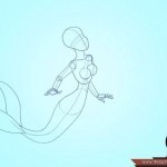 كيف ترسم اريل حورية البحر الصغيرة