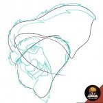 كيف ترسم الوحش من فيلم الجميلة والوحش