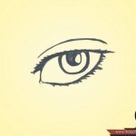 كيف ترسم العين البشرية الحقيقية