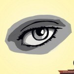 كيف ترسم العين البشرية الحقيقية