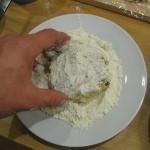 تحضير كرات السمك المقلية بالصور