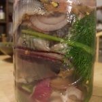 طريقة جديدة لعمل الرنجة بالصور ” مخلل الرنجة “