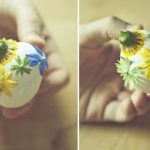 طرق تلوين البيض بقشر البصل بالصور