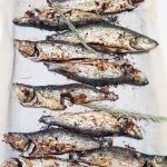 عمل الرنجة المشوية بالصور