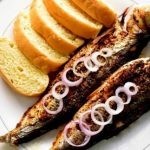 عمل الرنجة المشوية بالصور