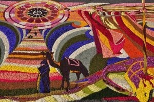 مهرجان الزهور في انفيوراتا في ايطاليا مهرجان الزهور في انفيوراتا في ايطاليا