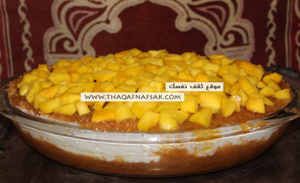 فيديو طريقة عمل الكنافة بالمانجو