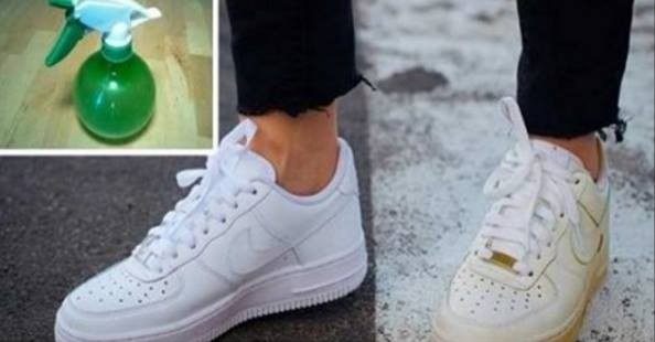 طرق تنظيف الحذاء الأبيض وإزالة الإصفرار