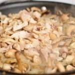 دجاج الجوليان والمشروم بالصور