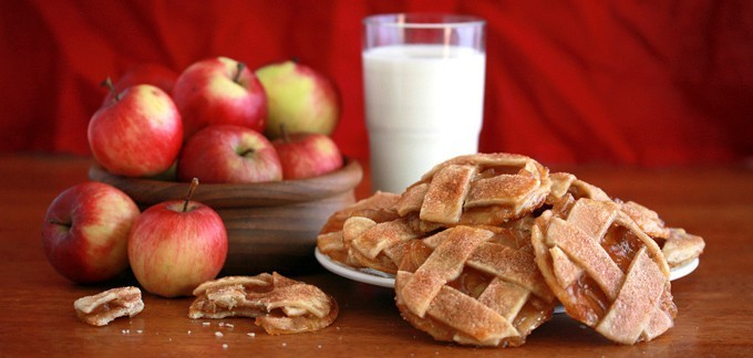 طريقة تحضير بسكويت التفاح بالكراميل