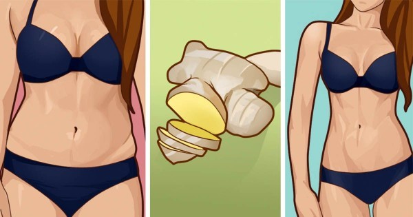 طرق استخدام الزنجبيل لتخسيس البطن