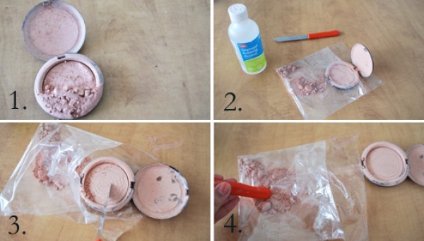 طرق ترميم والاستفادة من البلاشر بعد كسره بالصور