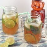 وصفة عمل شاي الياسمين مع عصير الليمون المثلج