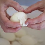 وصفة البيض المسلوق بكريمة الصفار