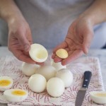 وصفة البيض المسلوق بكريمة الصفار