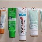 ماهو معنى اللون الموجود أسفل معجون الأسنان