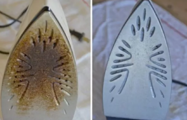 كيف تقوم بتنظيف المكواه المحروقة ؟