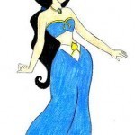 كيف ترسم الأميرة ياسمين من فيلم علاء الدين والمصباح “بالصور”