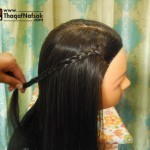 تسريحة شعر رائعة في خلال دقيقتين بالصور تسريحة شعر رائعة في خلال دقيقتين بالصور