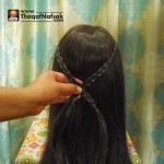 تسريحة شعر رائعة في خلال دقيقتين بالصور تسريحة شعر رائعة في خلال دقيقتين بالصور