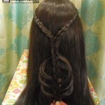 تسريحة شعر رائعة في خلال دقيقتين بالصور تسريحة شعر رائعة في خلال دقيقتين بالصور