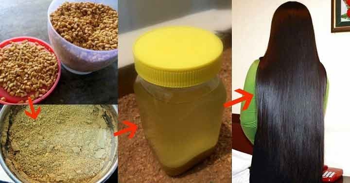 تجهيز زيت للشعر في المنزل