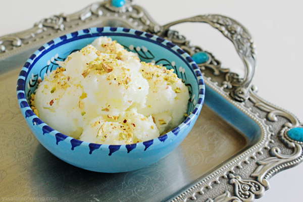 عمل القشطة المنزلية بالصور