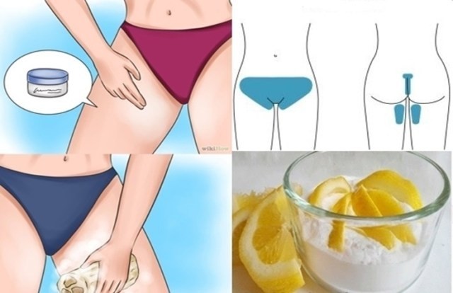 طرق تبييض ما بين الفخذيين