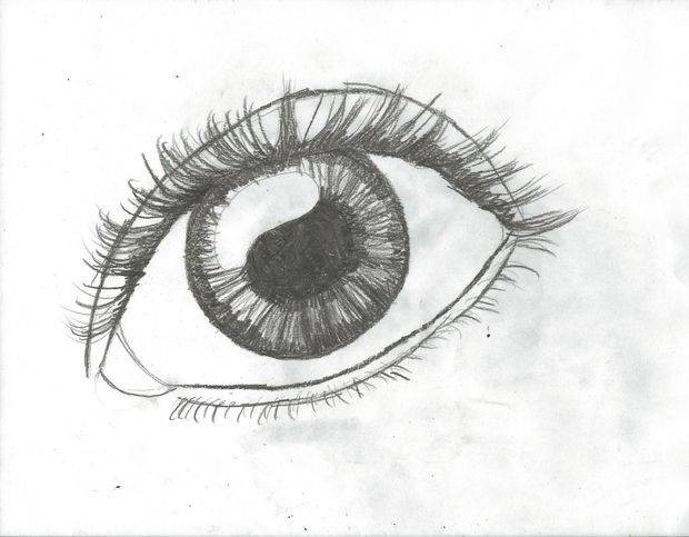 كيف ترسم عين حقيقية ؟ كيف ترسم عين حقيقية ؟