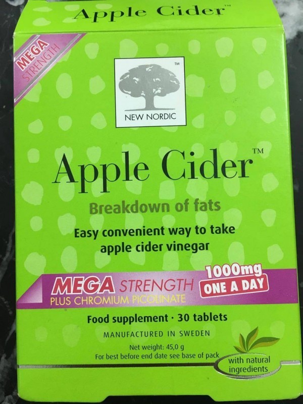 تجربة حبوب خل التفاح نيو نردك Apple Cider New Nordic تجربة حبوب خل التفاح نيو نردك Apple Cider New Nordic