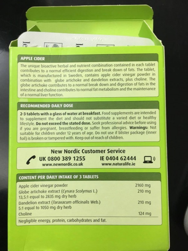 تجربة حبوب خل التفاح نيو نردك Apple Cider New Nordic تجربة حبوب خل التفاح نيو نردك Apple Cider New Nordic